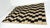 Large Handwoven Kilim, Back and White pattern, 1970s