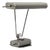 Art Deco French Grey and Chromed Table Lamp by Eileen Gray for Jumo, 1940s For Sale