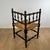 Corner Chair in Carved Wood and Straw, Late 19th Century For Sale - Image 4 of 17