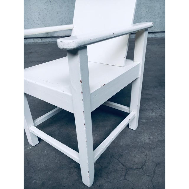 1920s Set of Art Deco Handmade Childrens Armchair Set, Belgium, 1920s For Sale - Image 5 of 18