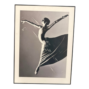Contemporary Black & White Ballet Dancer Photograph