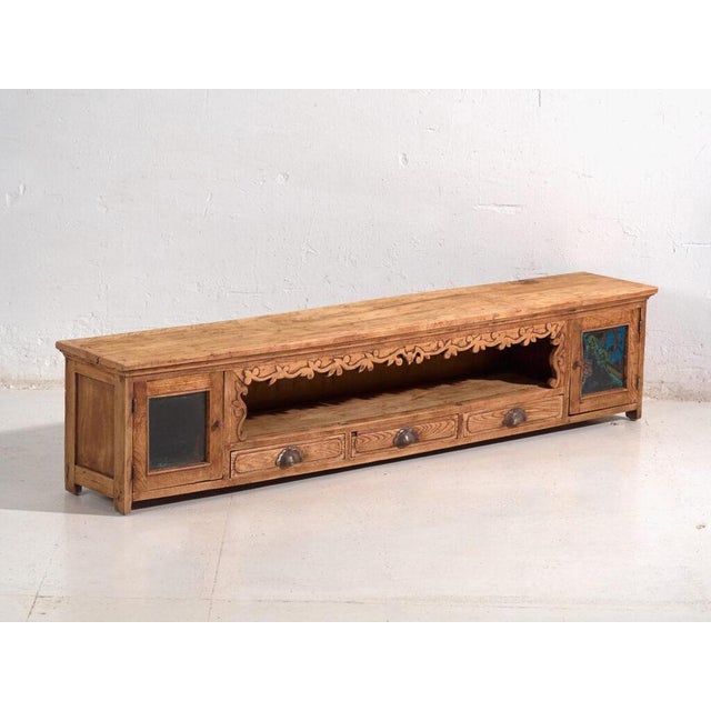 Antique Painted Panel Sideboard For Sale - Image 13 of 13