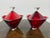 Bohemia Crystal Lidded Geometric Bowls, Pair For Sale In San Francisco - Image 6 of 12