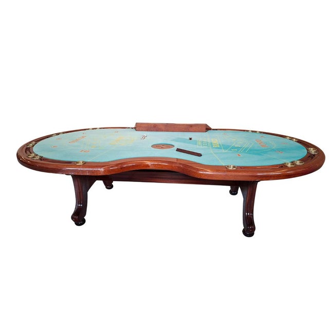 Punto Banco Gaming Table, 1980s For Sale - Image 9 of 12