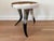 Farmhouse 20th Century Vintage Western Cowhide and Bull Horn Side Table For Sale - Image 3 of 8