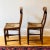 Antique English-Style Bar Back Chairs — a Pair For Sale - Image 9 of 13