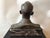 Antique Bronze Bust of Jimmy Walker on Marble Base Signed by Artist For Sale - Image 9 of 13