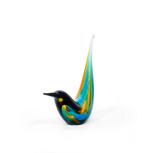 1970s Licio Zanetti Murano Glass Bird Sculpture For Sale In New York - Image 6 of 13