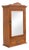 Art Deco Shaving Cabinet in Oak with Mirror, France, 1930s For Sale