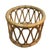 1970s Rattan Bamboo Plant Stand Base Set of 2 Decor For Sale - Image 14 of 16