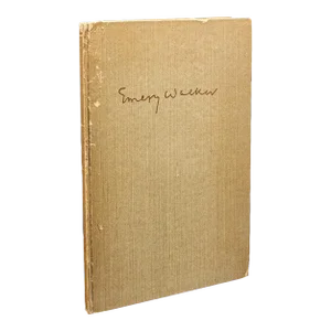 1950s Mid Century Vintage Biography, Sir Emery Walker, Danish, Limited Edition, English Language