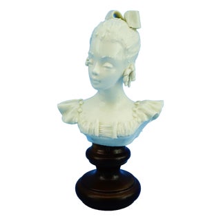 Tarcisio Tosin, Bust of a Lady, 20th Century, Porcelain For Sale