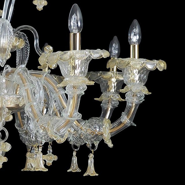 Vintage Murano Glass Floor Lamp, 1960s For Sale - Image 6 of 8