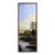 Tall Framed Lowcountry Marsh Landscape Panel, Scenic Mural Style, 60” Vertical Panel For Sale
