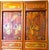 Antique Chinese Wedding Screen - Hand-Painted - Four Panels For Sale - Image 6 of 13