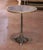 Early 20th Century Early 20th Century French Bistro Table With Faux Marble Top and Brass Rim For Sale - Image 5 of 8