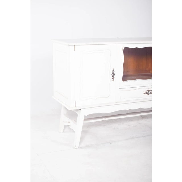 Vintage European White Painted Sideboard, 1920s For Sale - Image 4 of 15