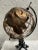 Mid-Century Modern Brass and Iron Hand Made Globe For Sale - Image 11 of 12