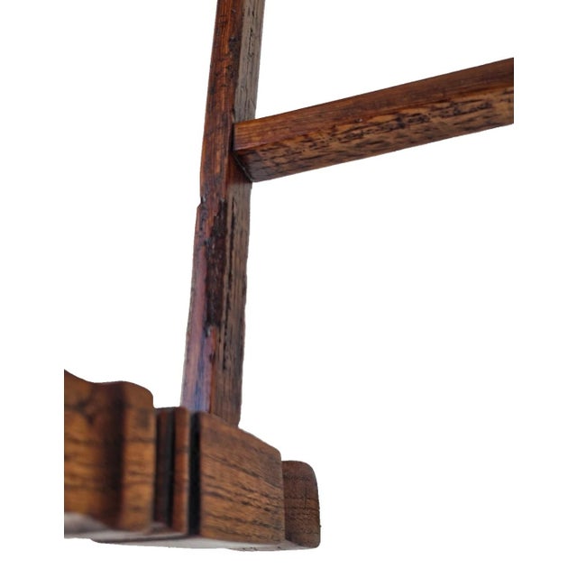 Antique 1910s Mission Tiger Oak Dining Chairs Set of 2 Restored For Sale - Image 11 of 12