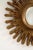 Hollywood Regency Mid-Century Hollywood Regency Gilt Sunburst Mirror, 1960s For Sale - Image 3 of 5