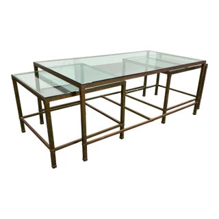 Coup d'Etat Nesting Tables, Set of Three For Sale