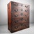 Beautiful and decorative Japanese chest of drawers, used as a kimono storage furniture around 1900. The cabinet features...