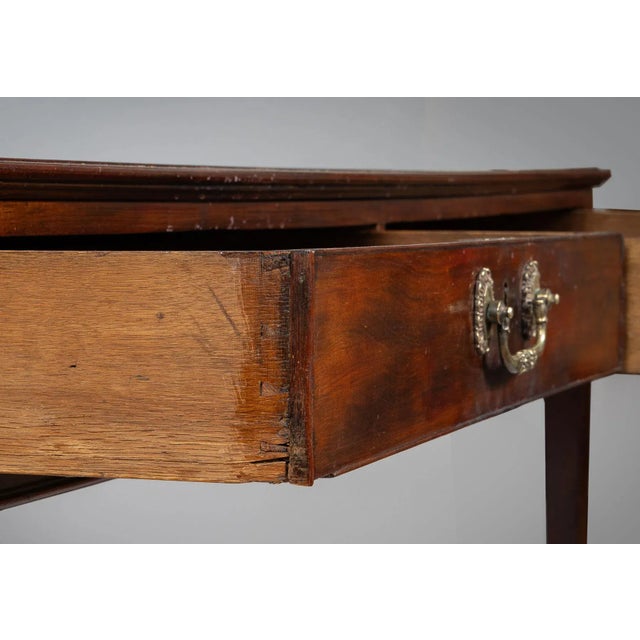 Wood George III Mahogany Writing Table, Circa 1830 For Sale - Image 7 of 10