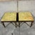 Gold Brass and Marble Living Room Tables, Set of 2 For Sale - Image 8 of 18