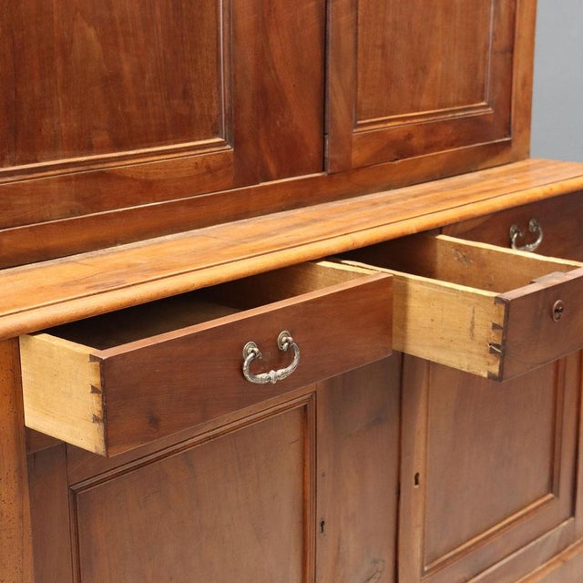 Double Body Cabinet in Walnut For Sale - Image 6 of 13