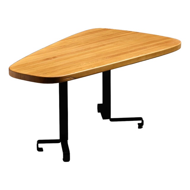 Free-Form Table by Charlotte Perriand for Les Arcs, 1986 For Sale