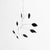 Unknown, Enchanting Dynamics: Iron and Foam Kinetic Sculpture Black in Play, 1990s, Metal For Sale - Image 14 of 16