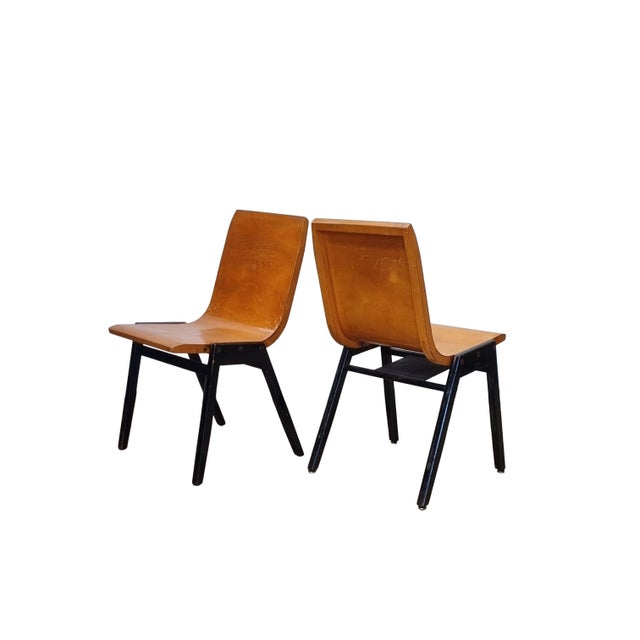 Stacking Chairs from Roland Rainer, Vienna, 1952 For Sale - Image 18 of 18