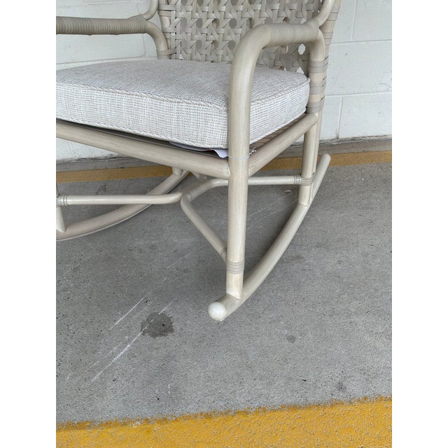 Wood McGuire Exalt Rocking Chairs - Pair. For Sale - Image 7 of 12