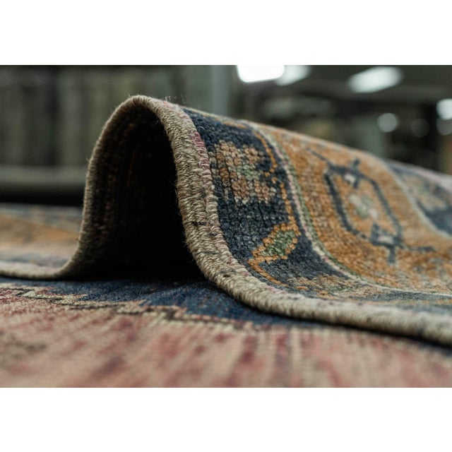 Textile Turkish Vintage Rug 4'8" x 9'7" #20551 For Sale - Image 7 of 8