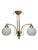 Vintage Art Nouveau Pendant Light, Poland, 1970s For Sale - Image 12 of 12