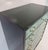 Aqua Art Deco Italian Seven-Drawer Chest in Aquamarine Parchment and Black Lacquer, 1950s For Sale - Image 8 of 12