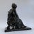 Metal Late 20th Century Grand Tour Bronze Sculpture: Reclining Greco-Roman Woman on Marble Base For Sale - Image 7 of 9