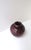 Late 20th Century Italian Marble Red Burgundy Urn Vase For Sale - Image 5 of 8