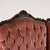 Vintage Sofa in Carved Wood and Velvet For Sale - Image 4 of 9