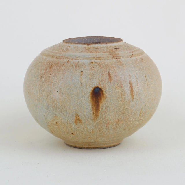 Ceramic Vintage Pottery Vase by Southern Artist James Darrow For Sale - Image 7 of 7