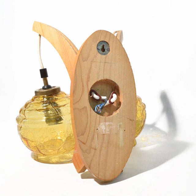 1970s Mid-Century Modern Wall Lamp, Elektrotechniczna Spółdzielnia Inwalidów, Nowa Huta For Sale - Image 9 of 13