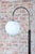 Socket: E27 Conceived in the spirit of interwar Art Deco, this floor lamp dates from the 1920s in Czechoslovakia. The...