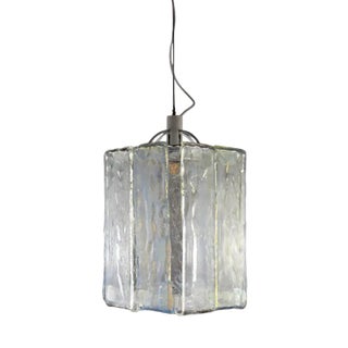 Mid-Century Iridescent Laguna Lamp by Fratelli Toso, 1960s For Sale