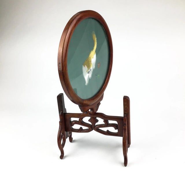 Still in the box, never displayed, this beauty will provide pleasure to the cat lovers in your life. Intricately...