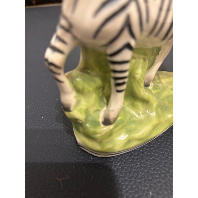 Early 19th Century Rare Staffordshire Figure of a Zebra, Early 19th Century For Sale - Image 5 of 10