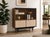 Mid Century Modern Display Cabinet | Walnut & Melamine Bookcase by Berry Furniture, Made in England, C. 1960’s For Sale - Image 12 of 15