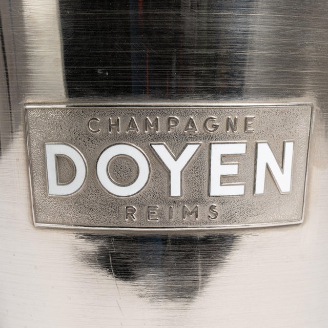 French Mid 20th Century France Silver Ice Bucket For Sale - Image 3 of 15