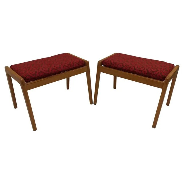 Set of Beech Stools from ULUV, Czechoslovakia, 1960 For Sale - Image 10 of 10