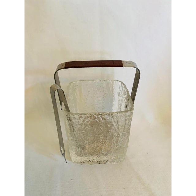 ICE MONE OG盤 Hoya Mid-Century Ice Bucket With All Original Pieces | Chairish