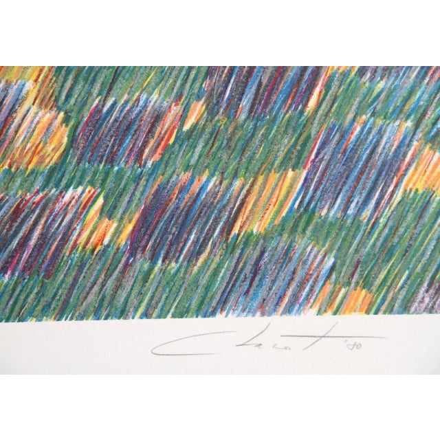 Artist: Charles Chamot, Peruvian/American Title: Underwater Year: 1980 Medium: Lithograph, signed and numbered in pencil...